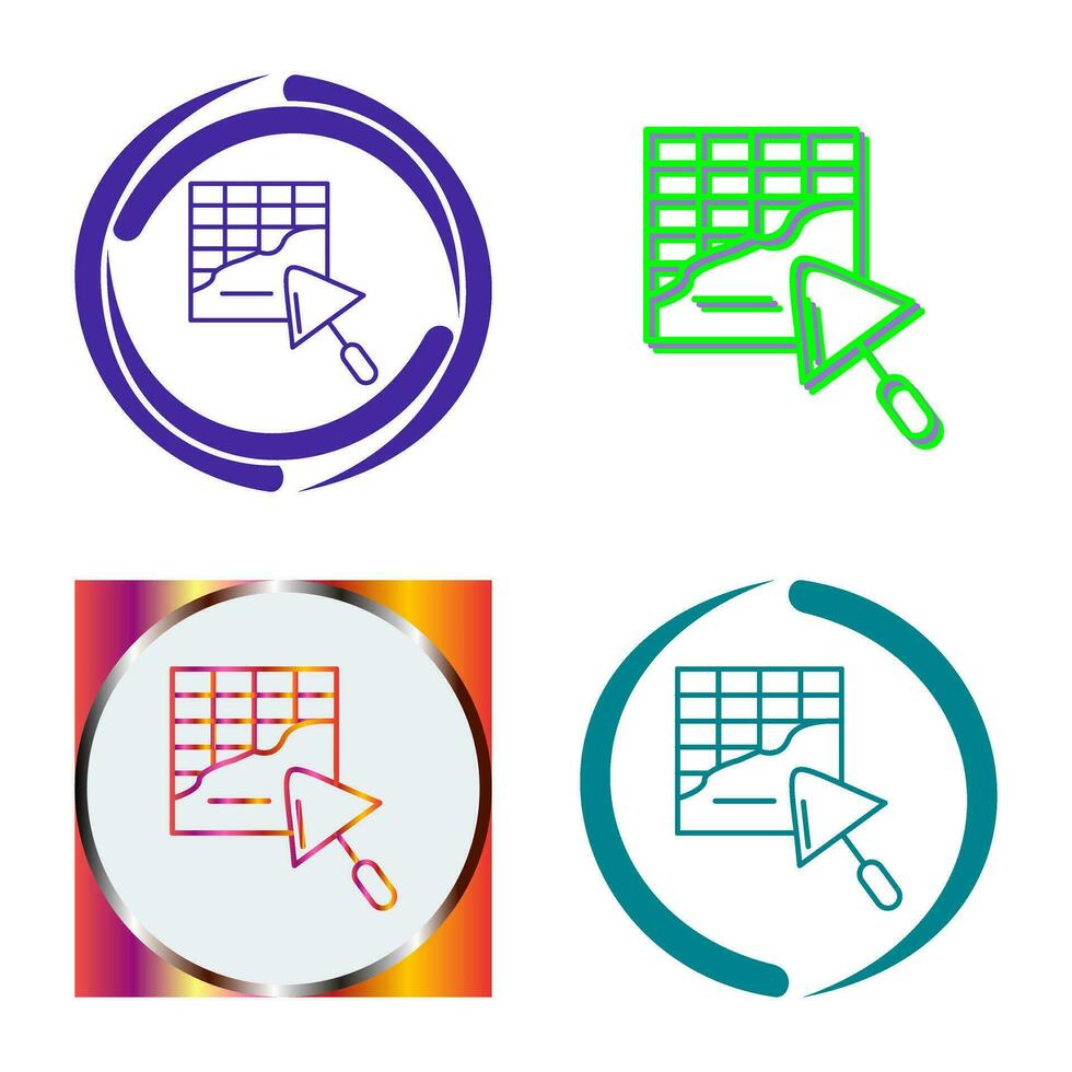 Plastering Vector Icon