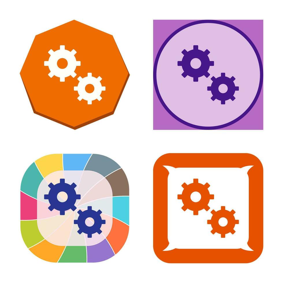 Unique Configurations Vector Icon
