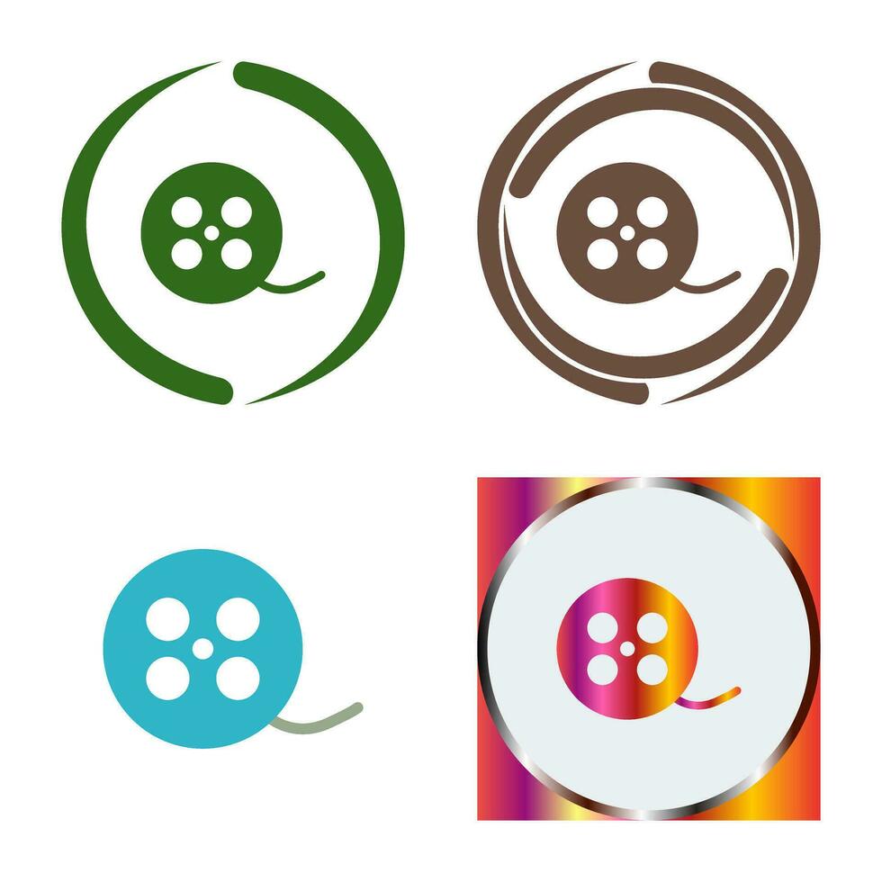 Reel Vector Icon