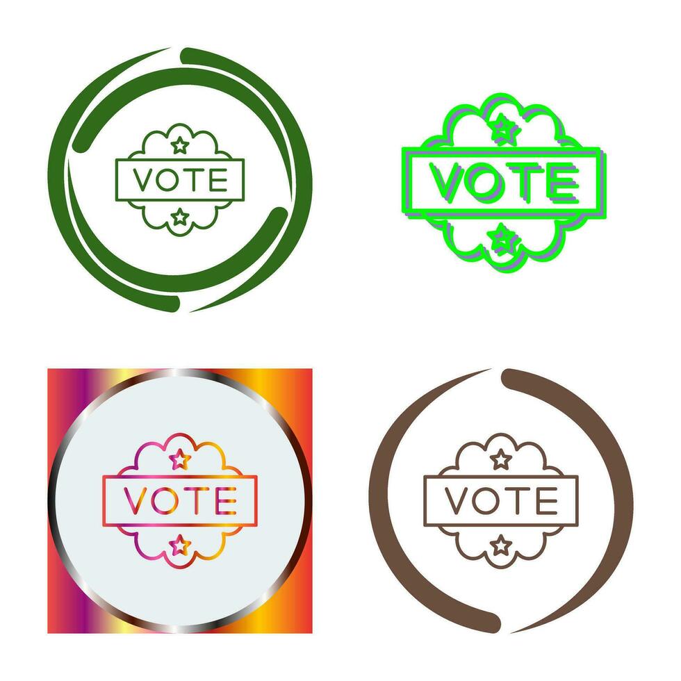Vote Vector Icon