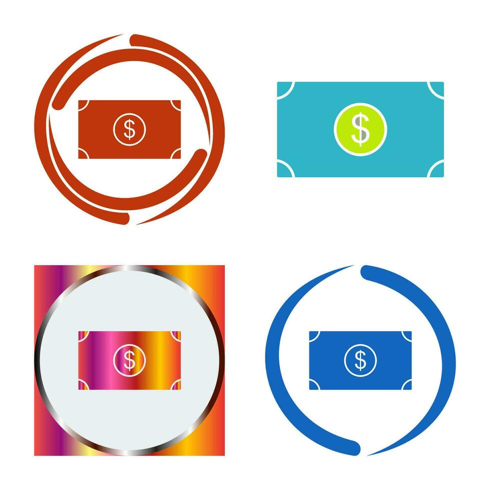 Unique Dollar Vector Icon