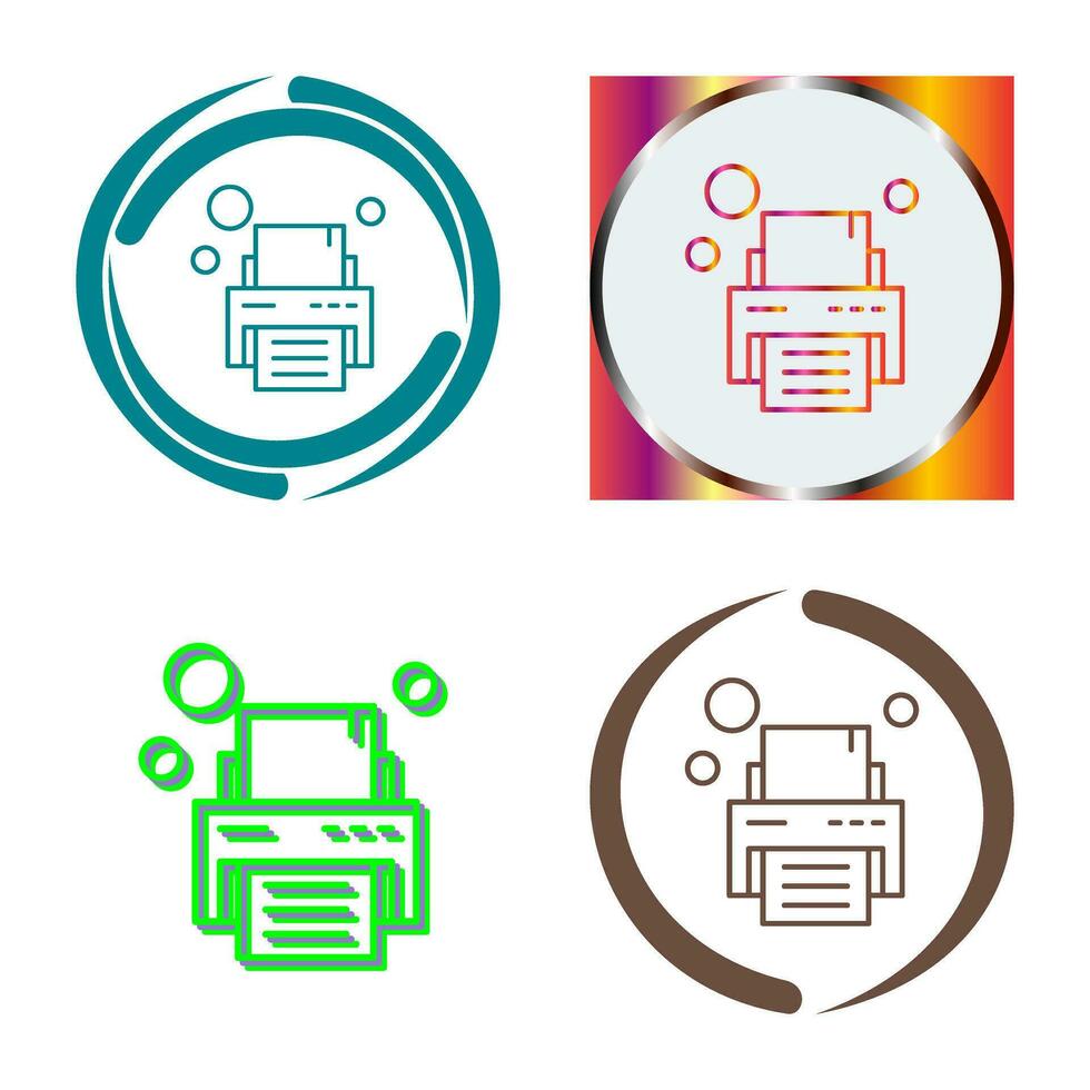 Printer Vector Icon