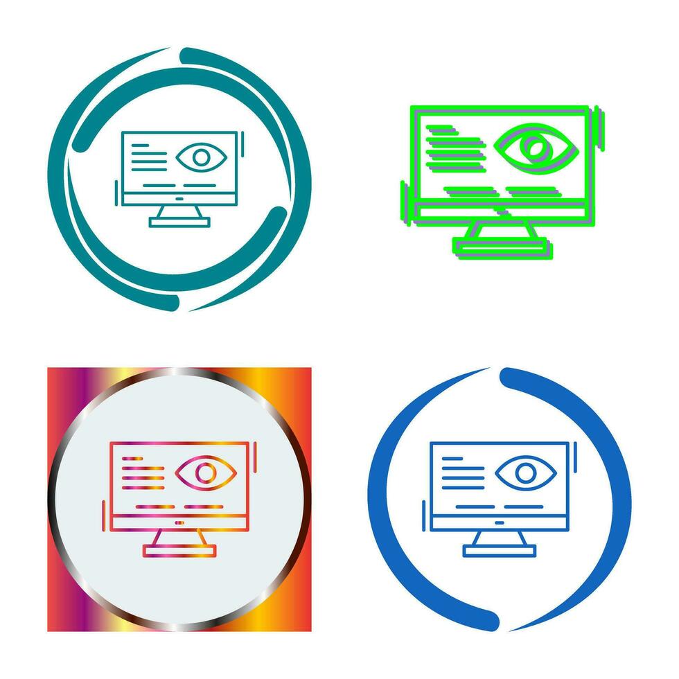 Vision Vector Icon