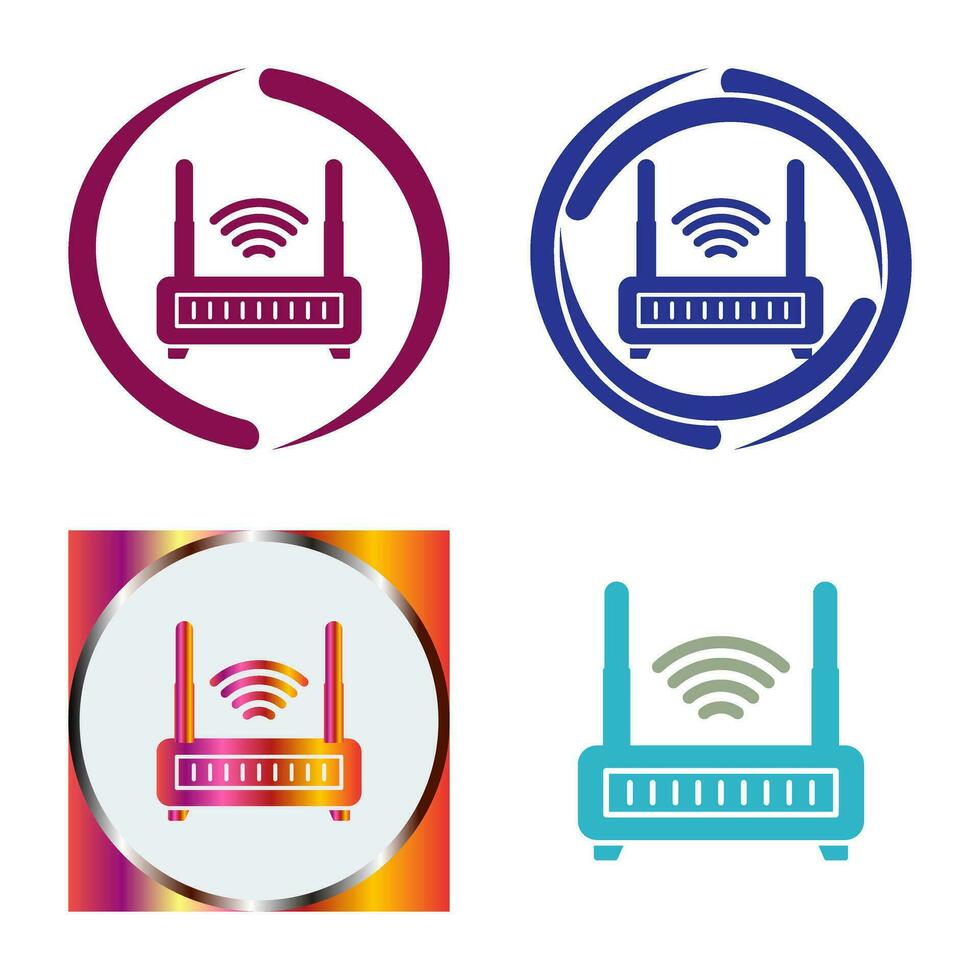 Wifi Router Vector Icon