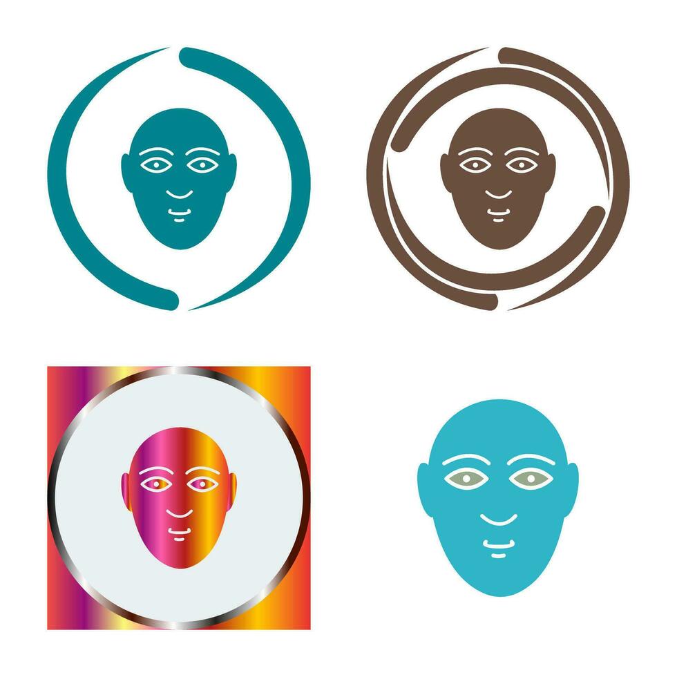 Human Face Vector Icon