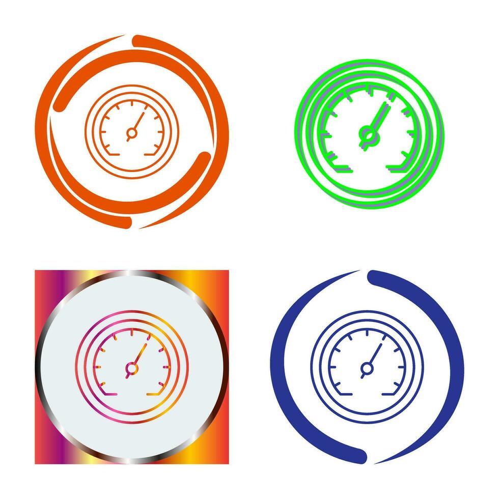 Speedometer Vector Icon