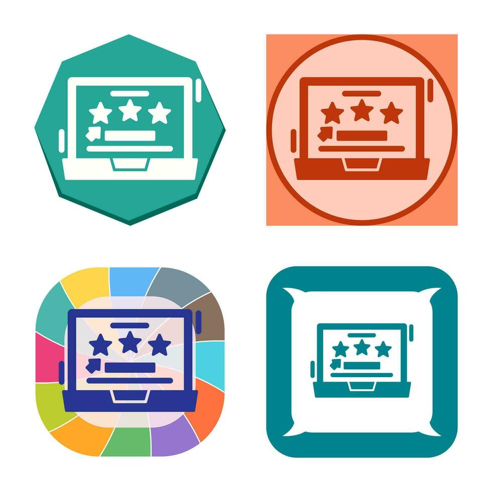 Rating Vector Icon