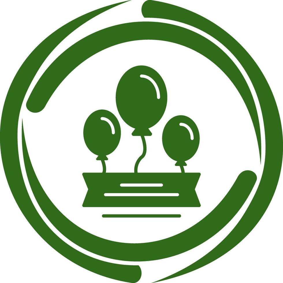 Balloons Vector Icon