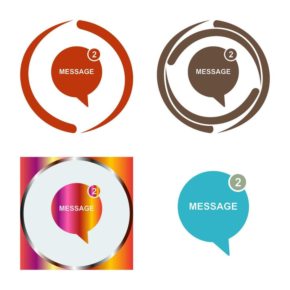 Message Bubbles Vector Icon