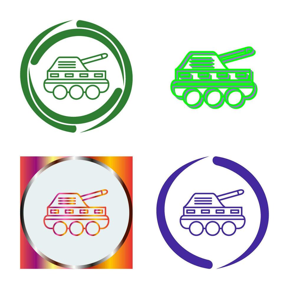 Infantry Tank Vector Icon