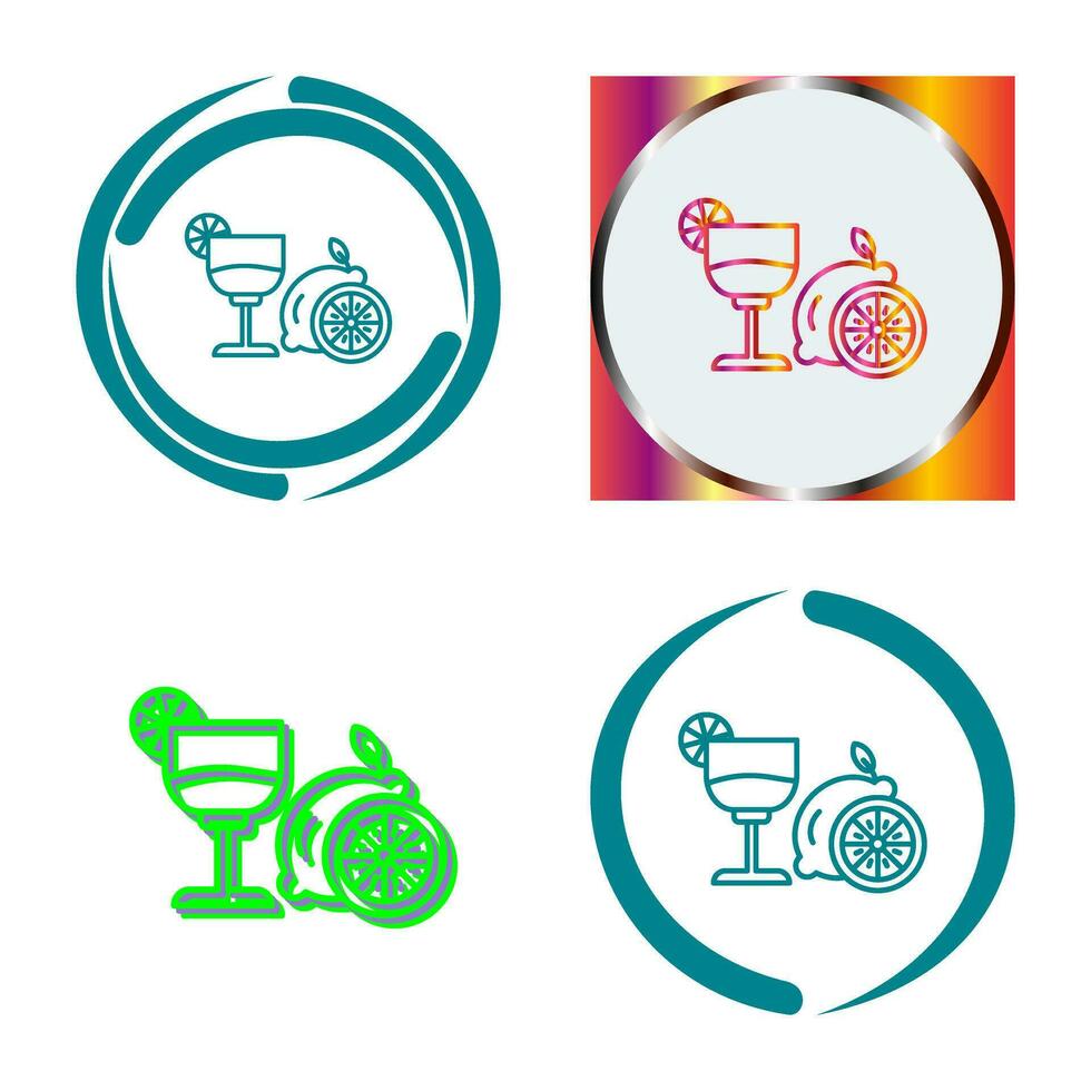 Lime Juice Vector Icon