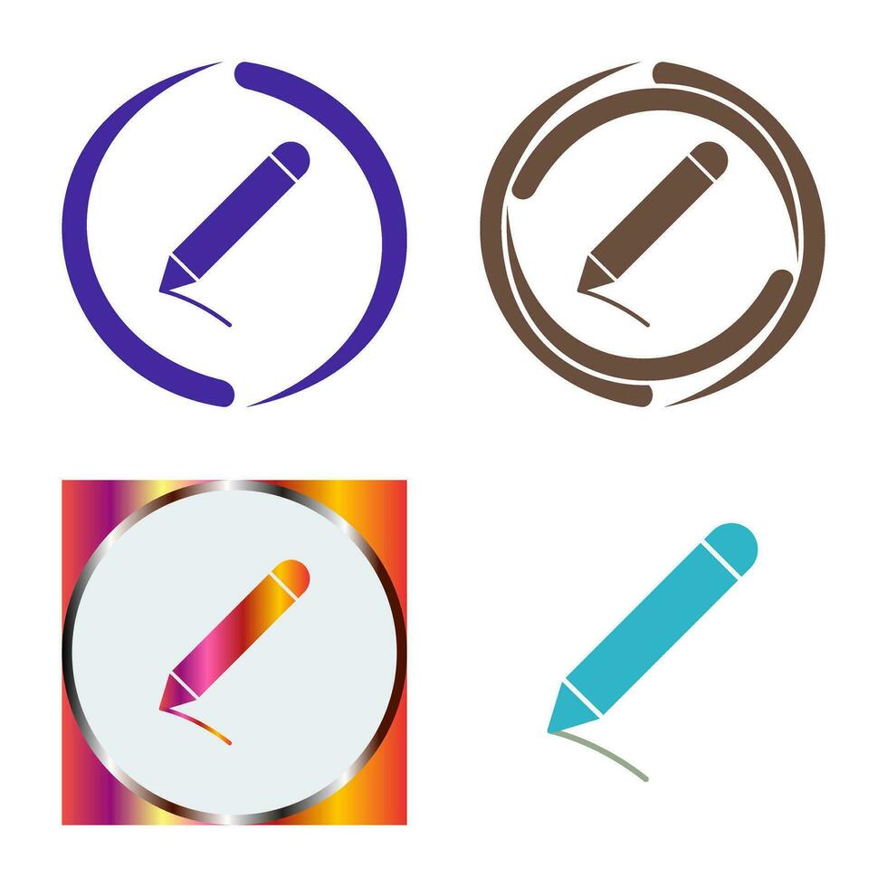 Pencil Vector Icon