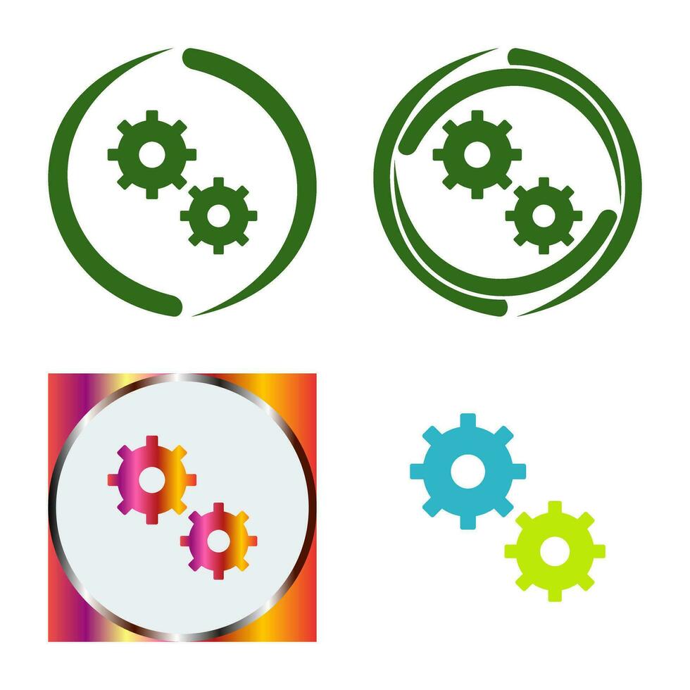 Unique Configurations Vector Icon