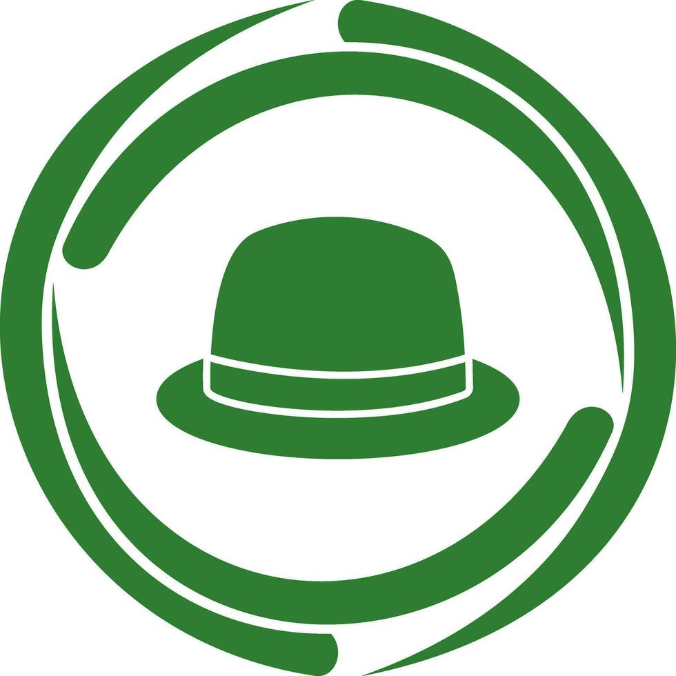 icono de vector de sombrero