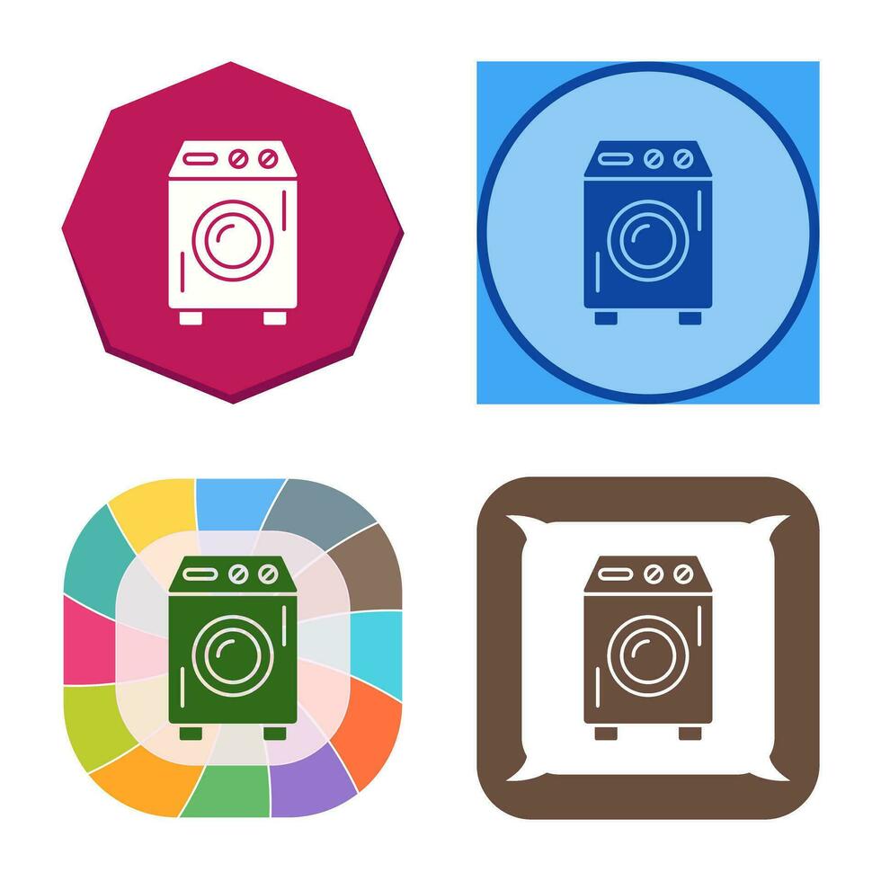 Washing Machine Vector Icon