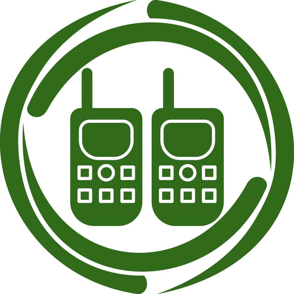 Walkie Talkie Vector Icon
