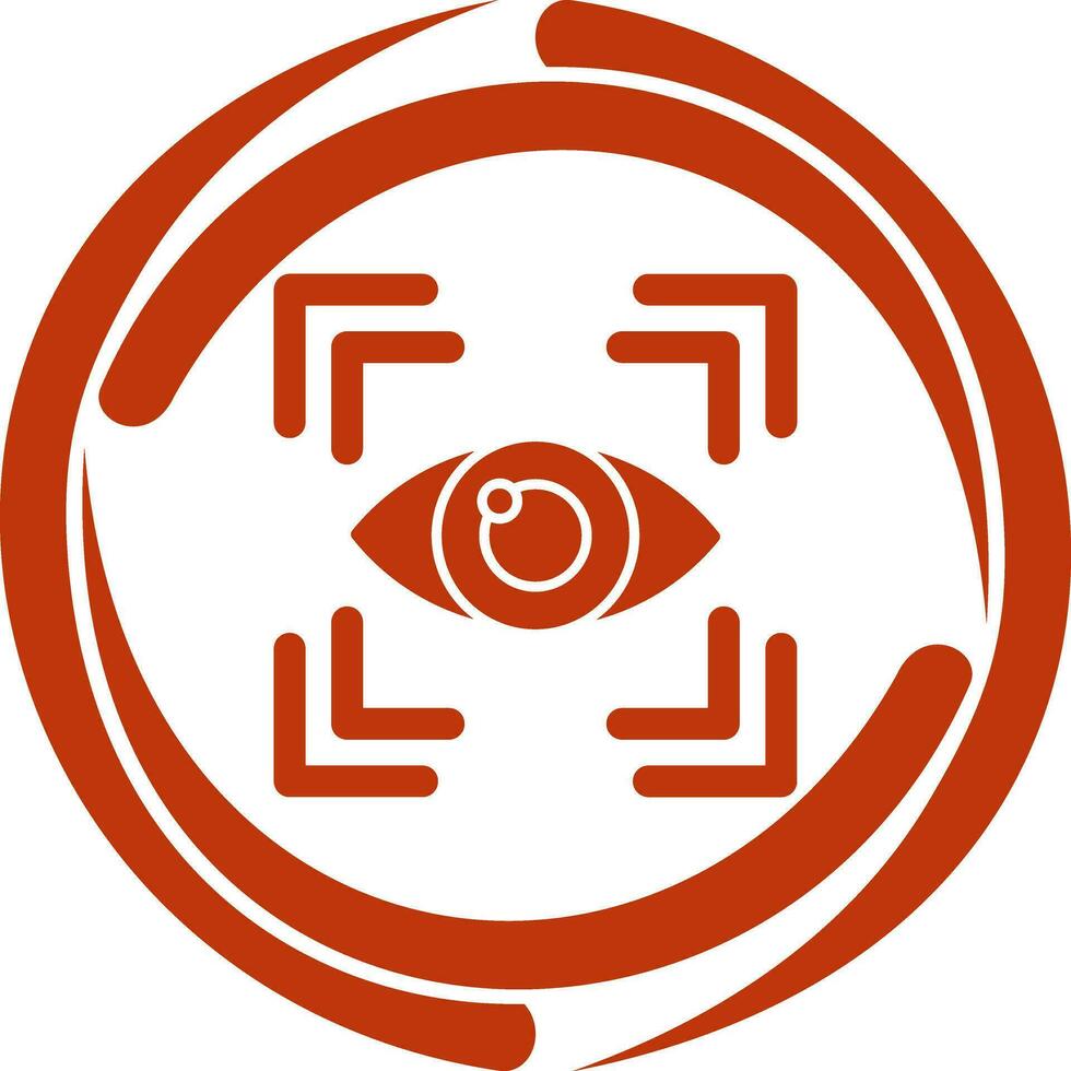 Eye Scan Vector Icon