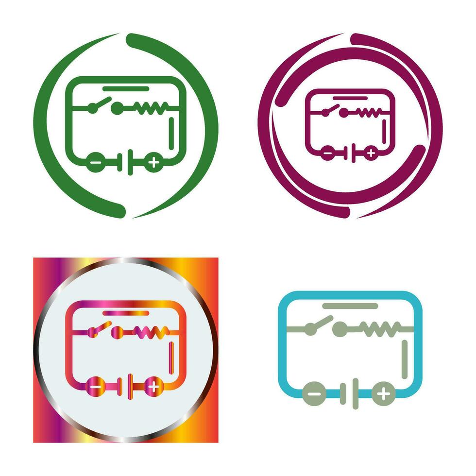 Electrical Circuit Vector Icon