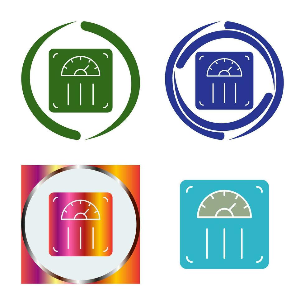 Weight Scale Vector Icon