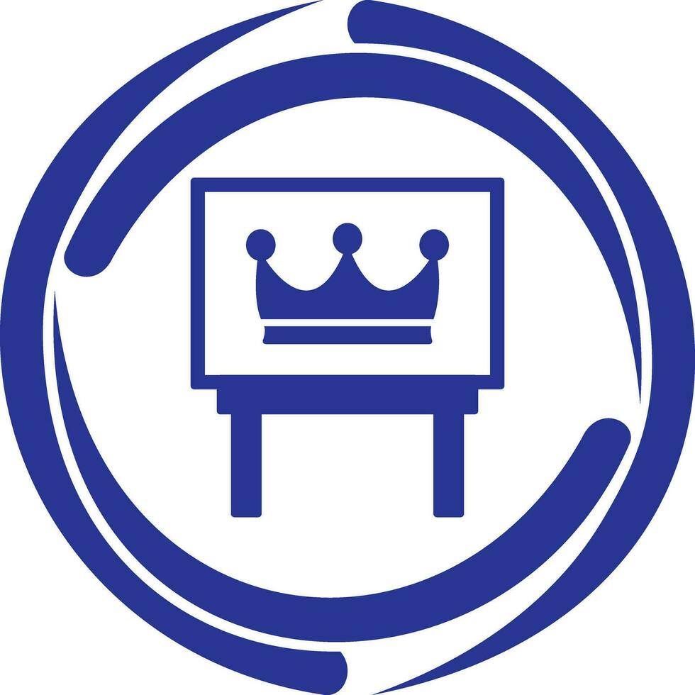 Crown Exhibit Vector Icon