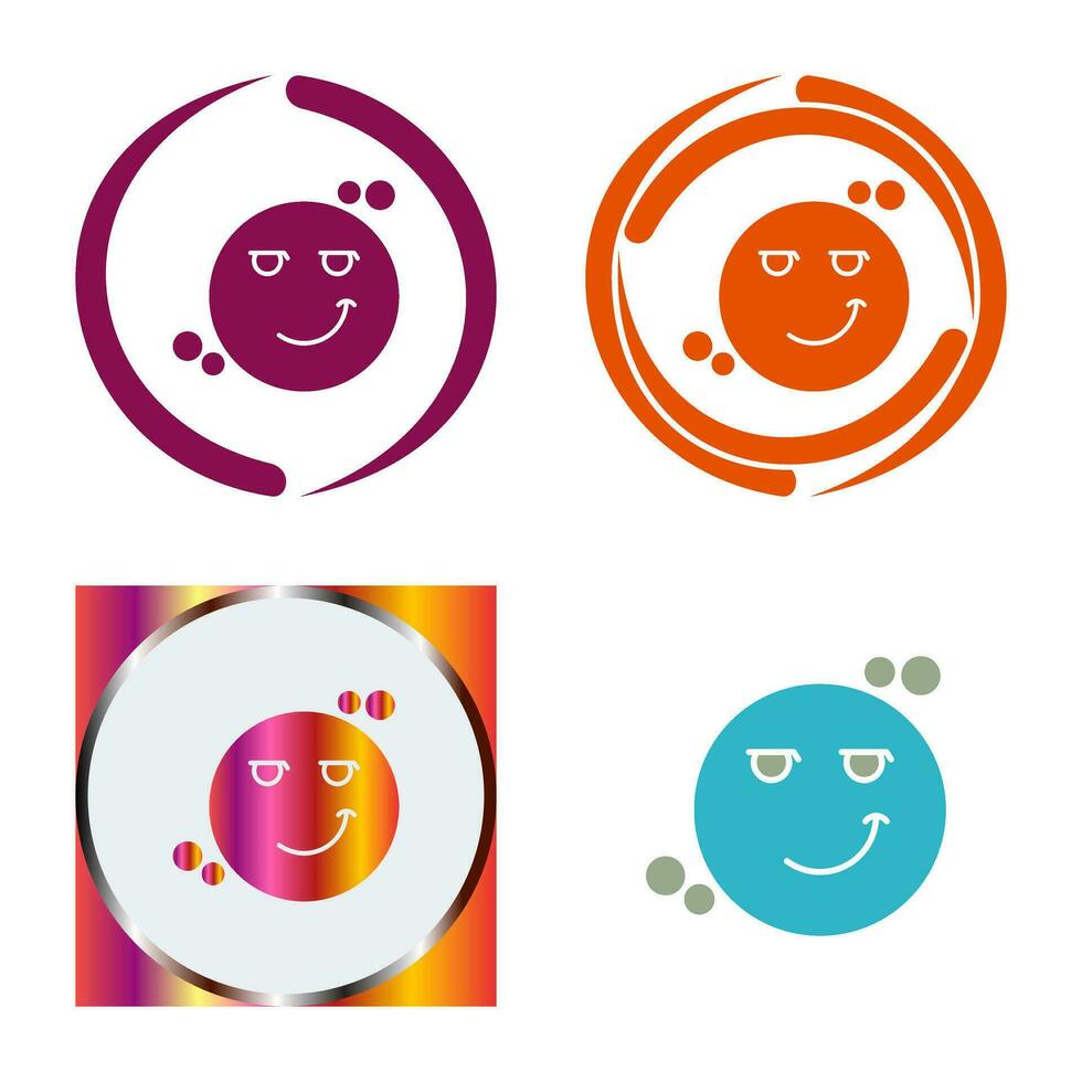 Smirk Vector Icon