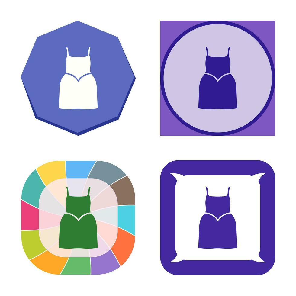 Party Dress Vector Icon