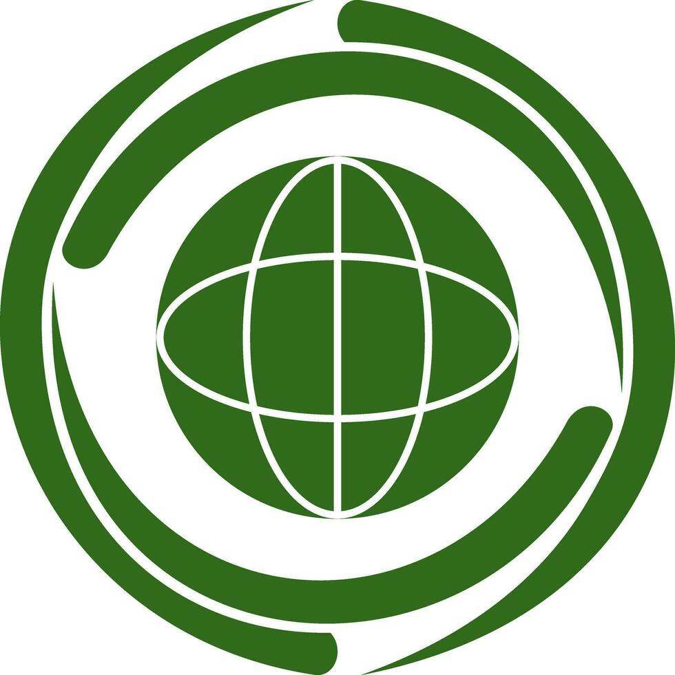 Unique Globe Vector Icon