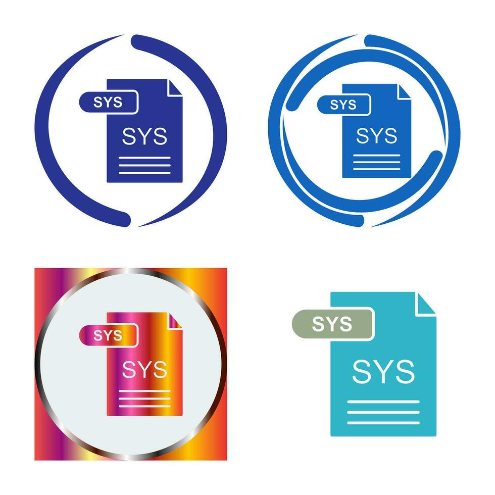 SYS Vector Icon