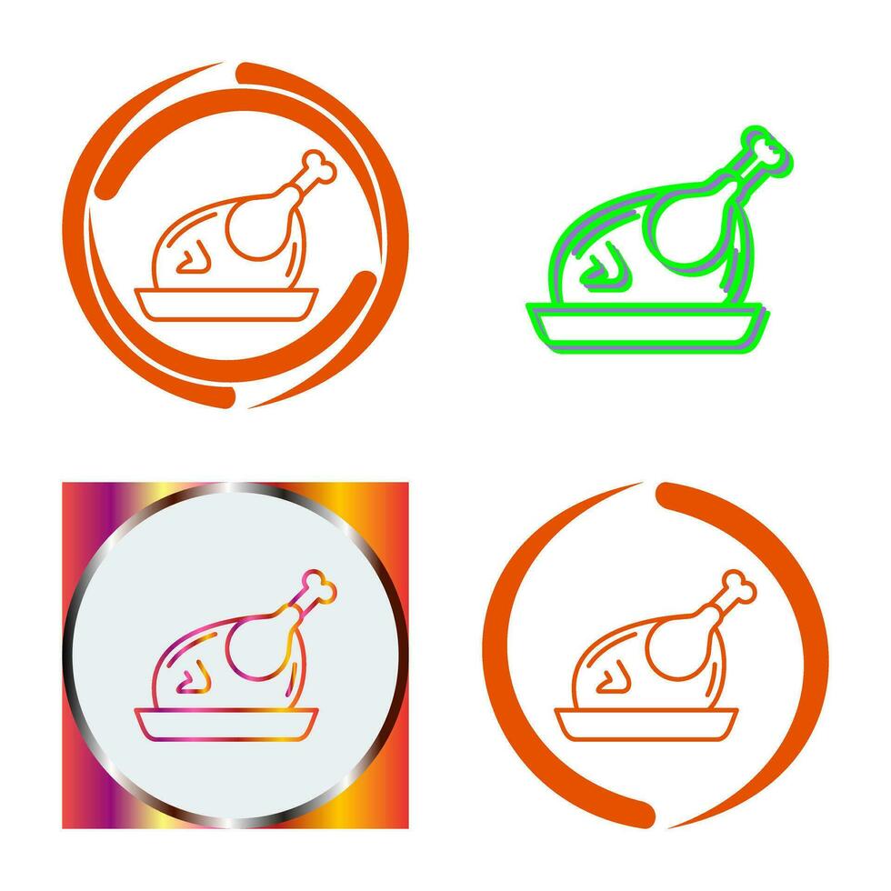 Chicken Vector Icon