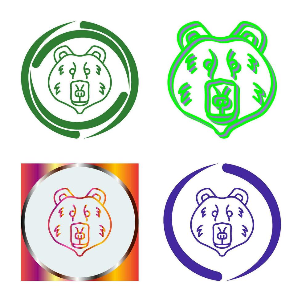 Polar Bear Vector Icon