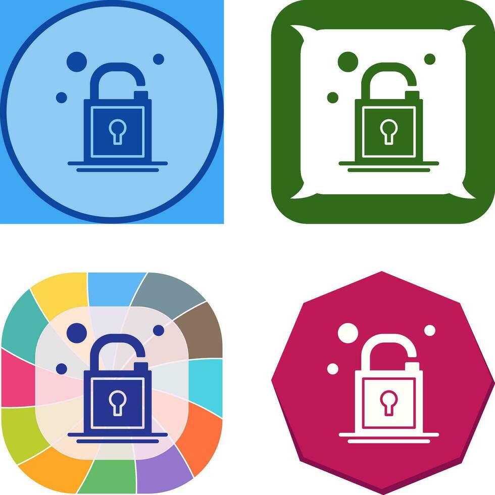 Open Lock Vector Icon