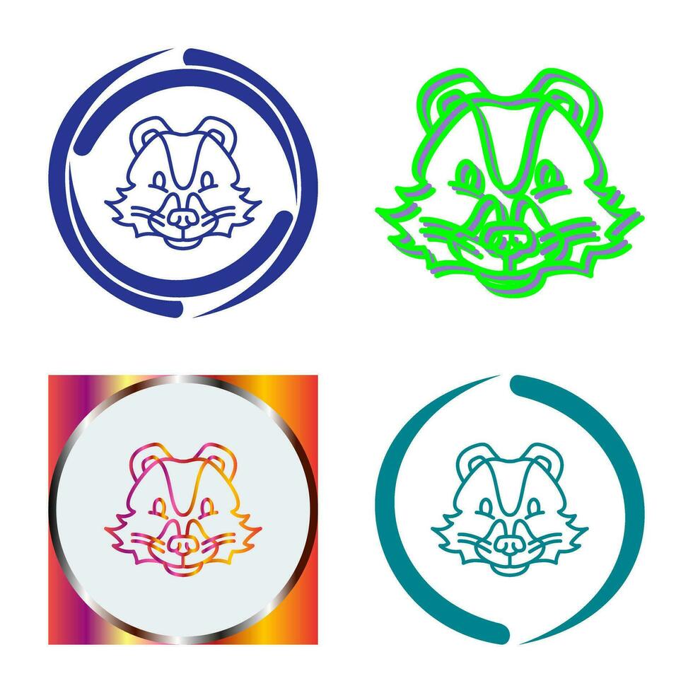 Skunk Vector Icon