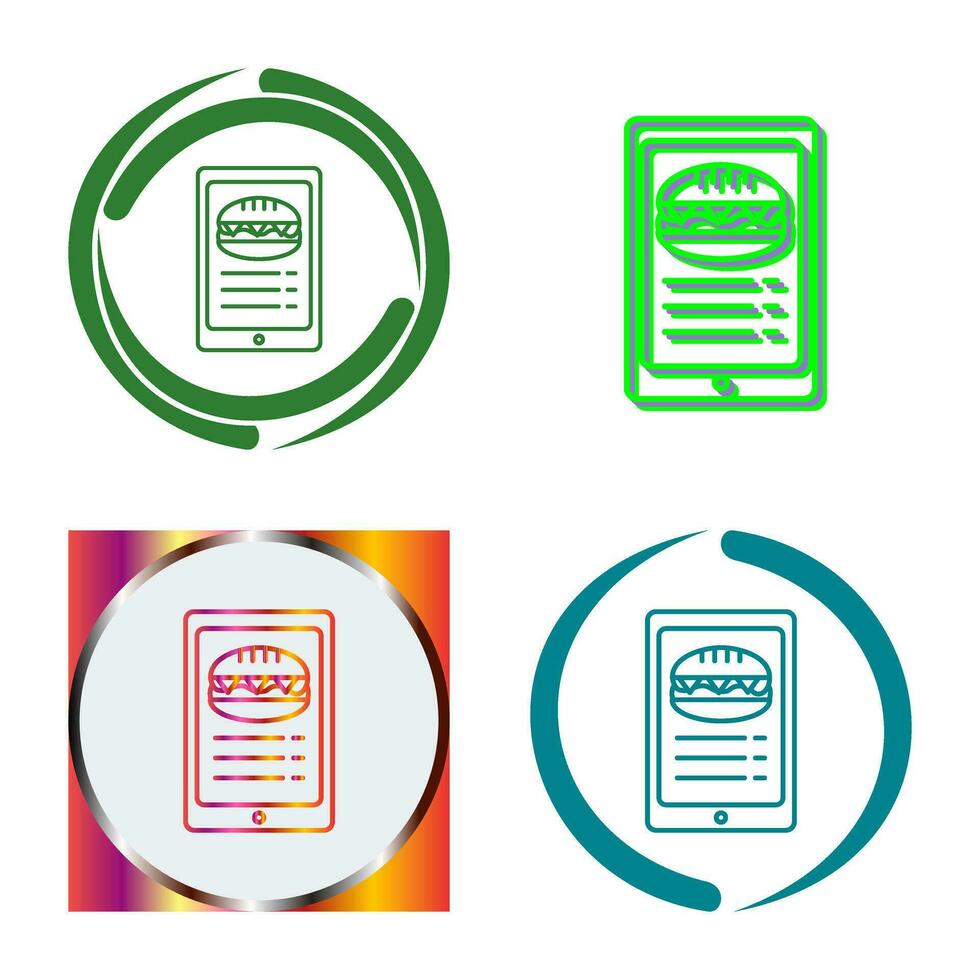 Online order Vector Icon