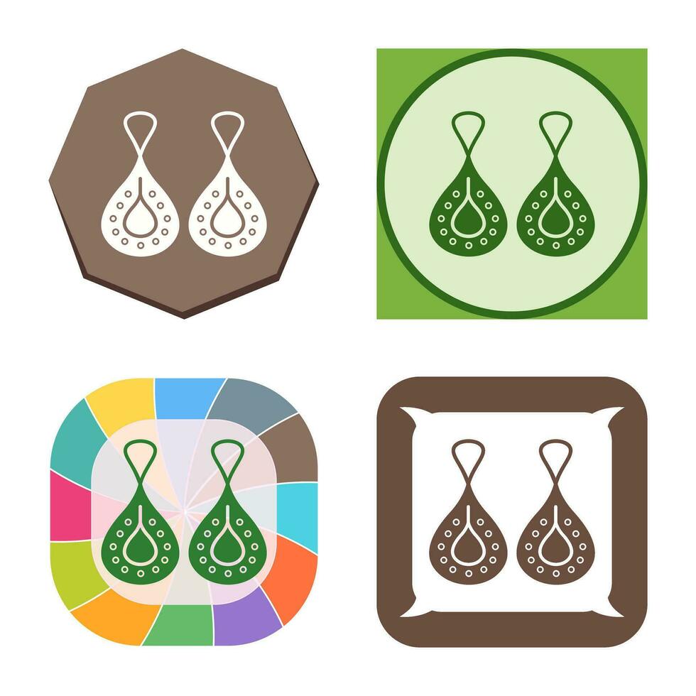 Earring Vector Icon