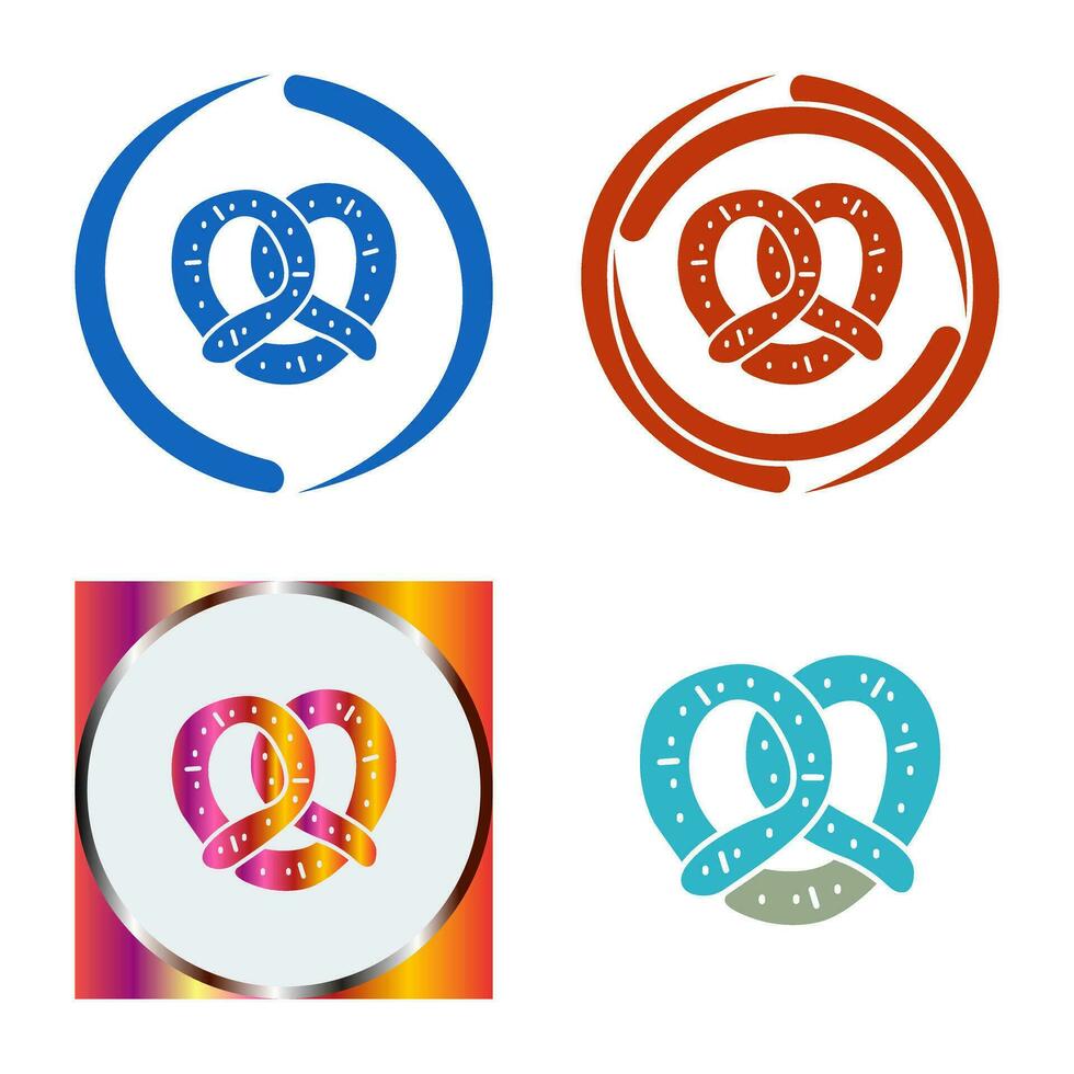 Pretzel Vector Icon