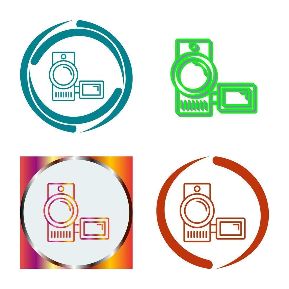 Video Recorder Vector Icon