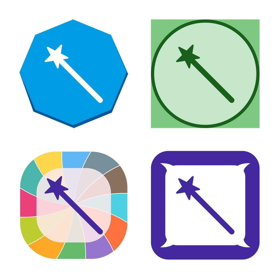 Unique Magic Vector Icon