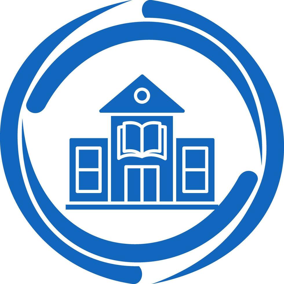 Library Building Vector Icon