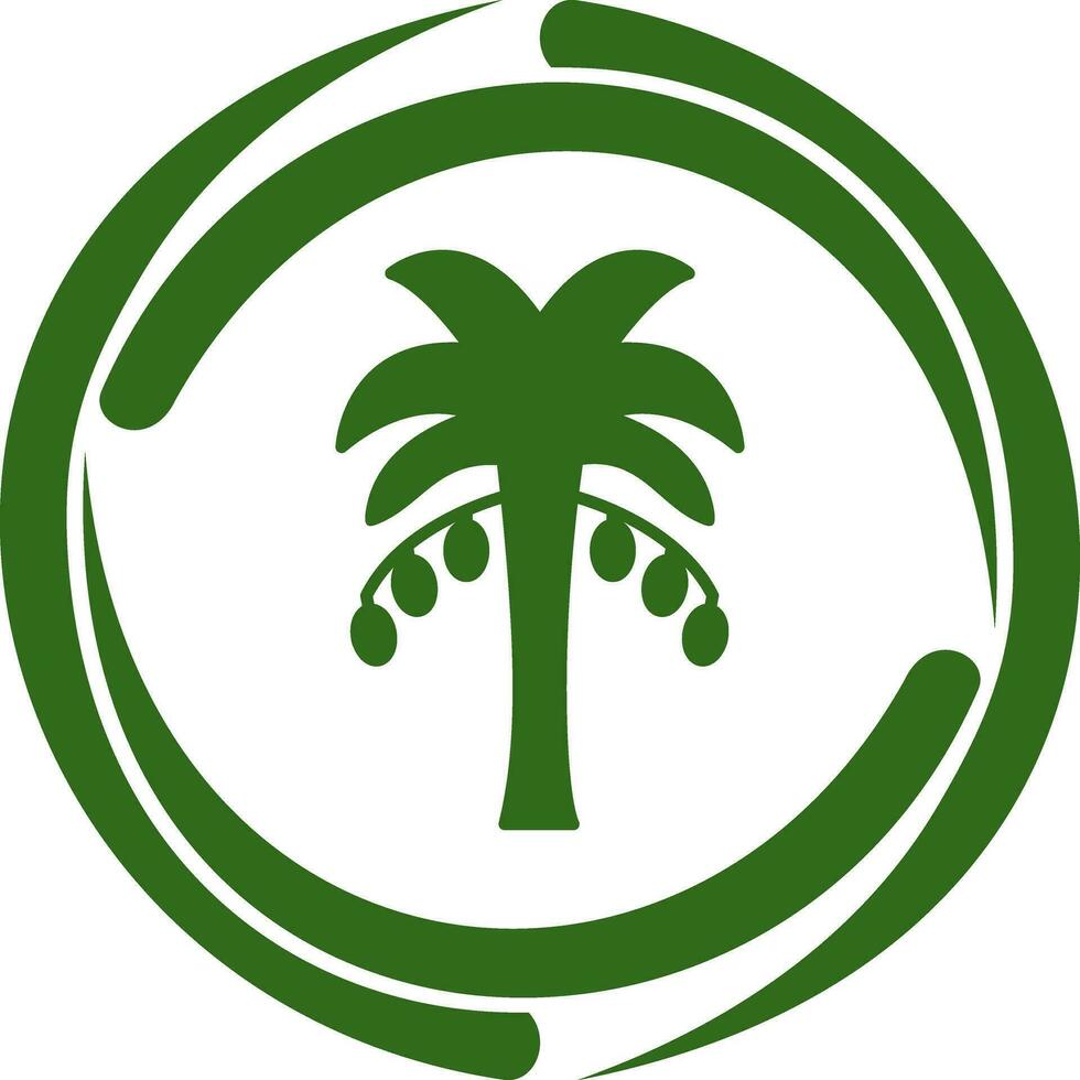 Coconut trees Vector Icon