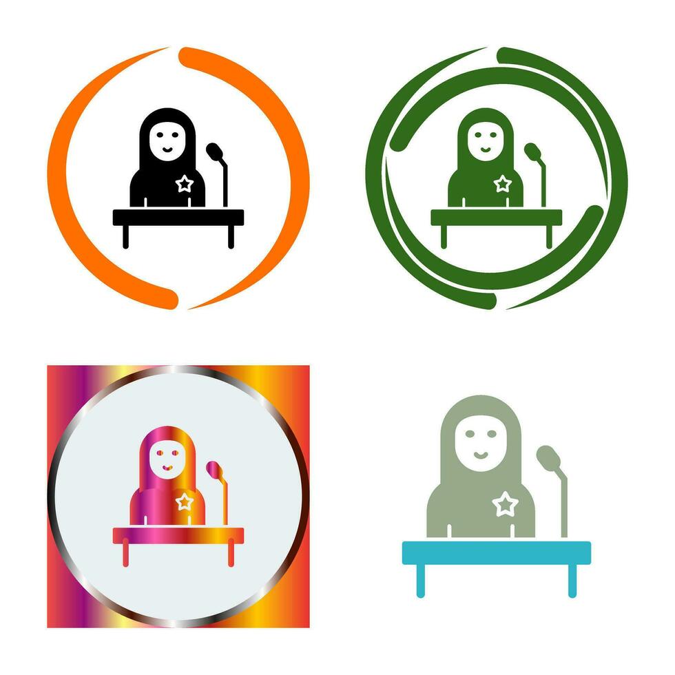 Candidate Vector Icon