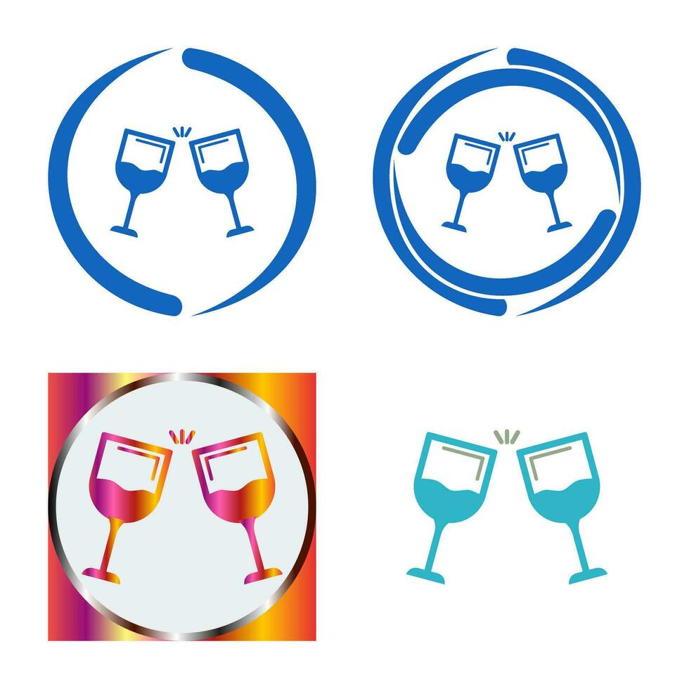 icono de vector de vino