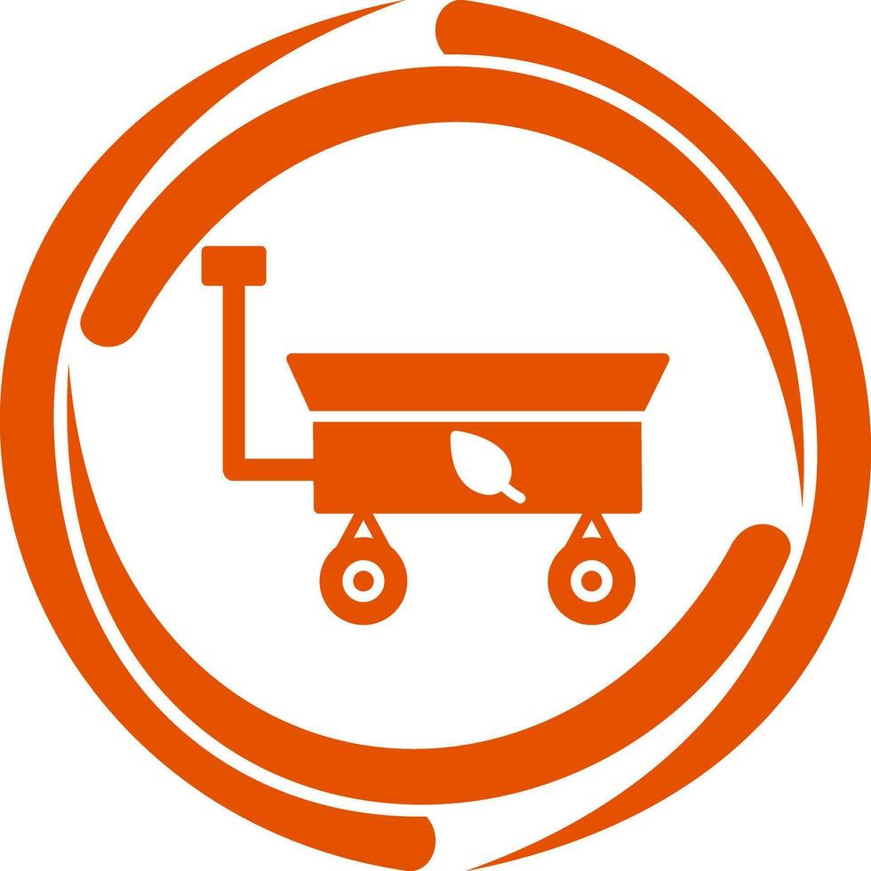 Garden Cart Vector Icon