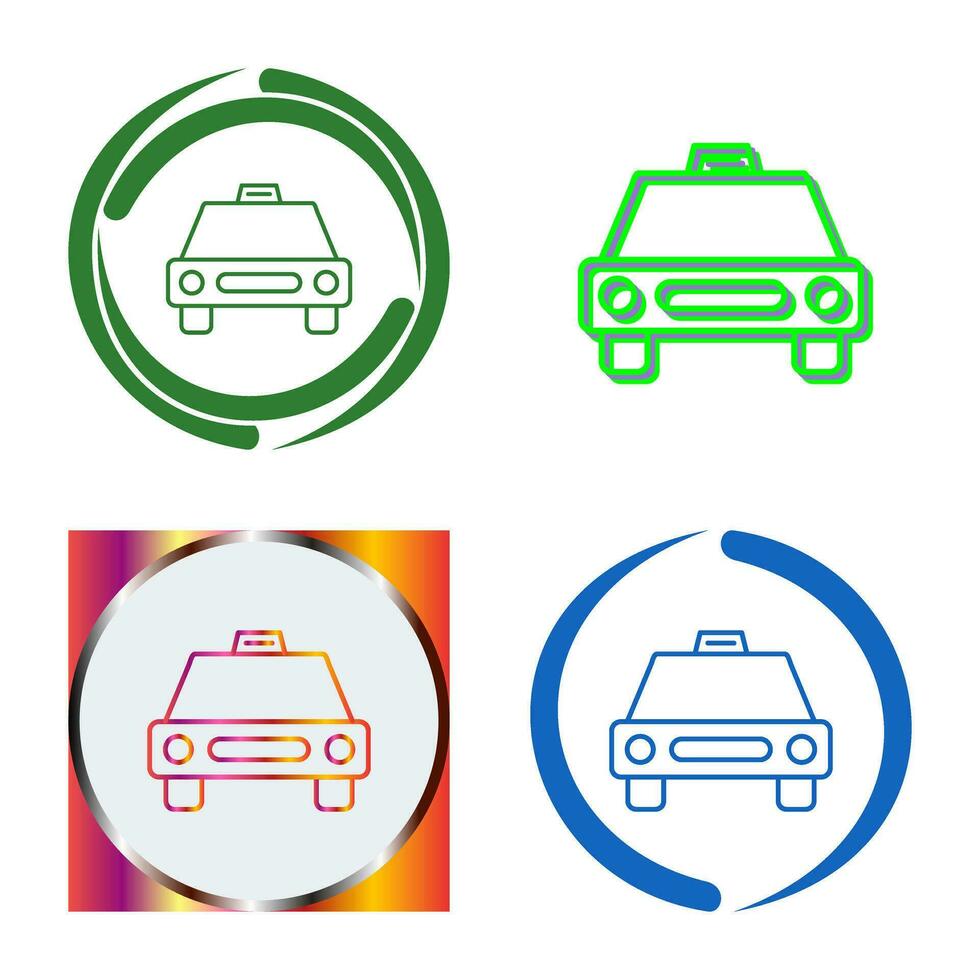 Cab Vector Icon