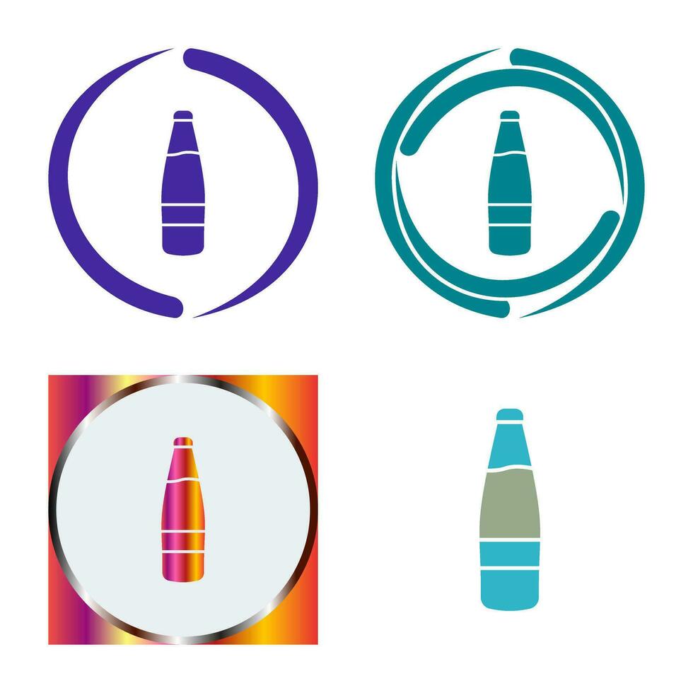 Beer Bottle Vector Icon