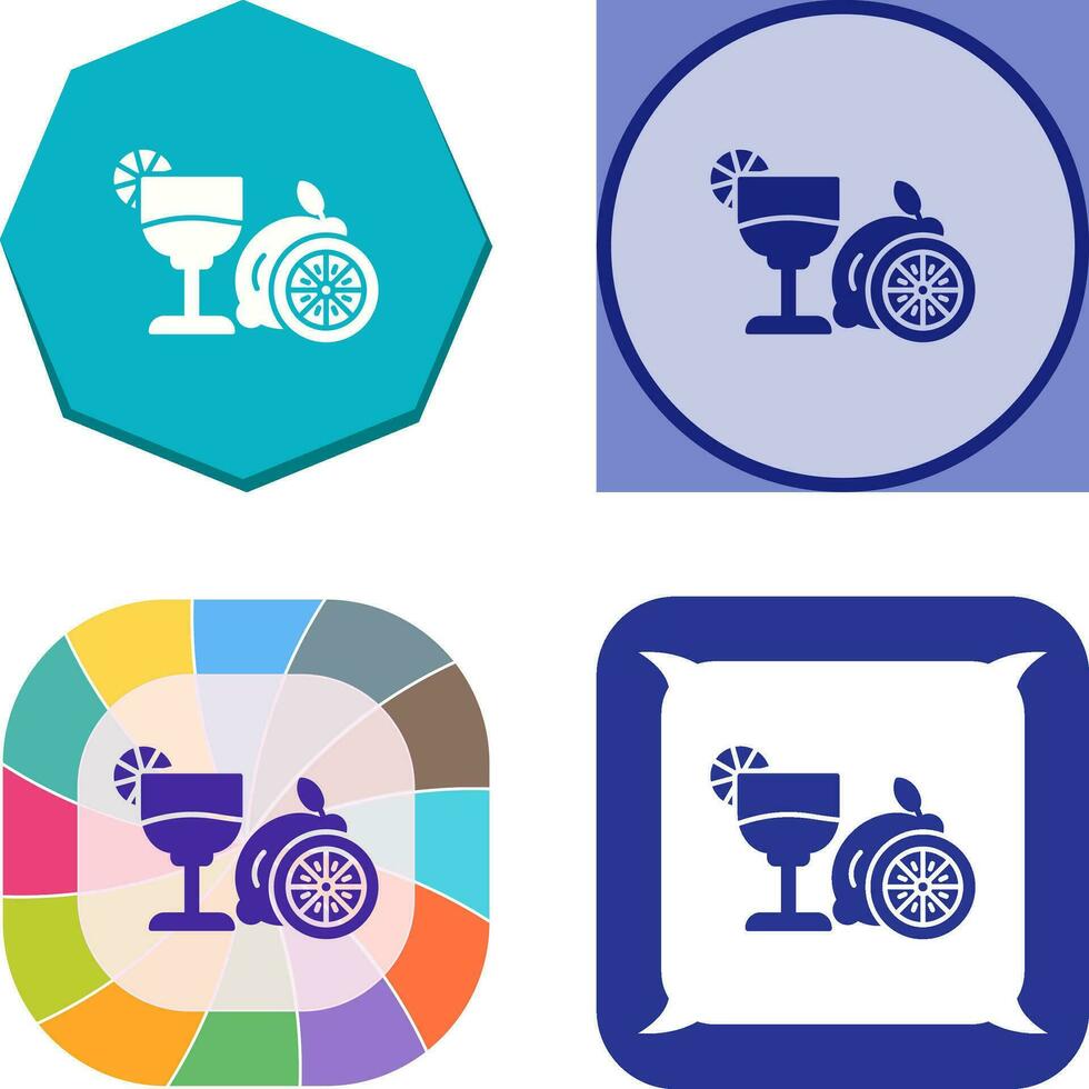 Lime Juice Vector Icon