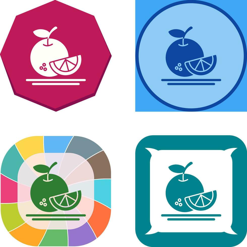 Orange Vector Icon