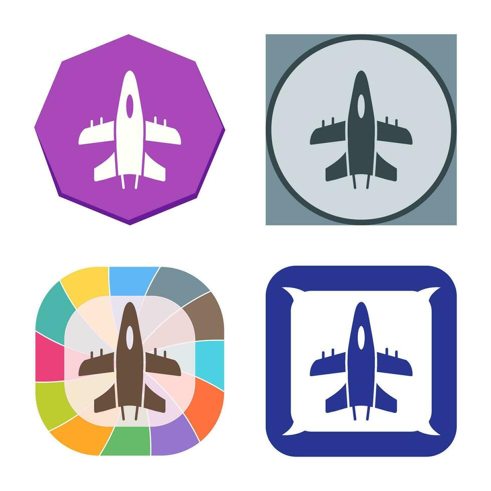 Military Plane Vector Icon