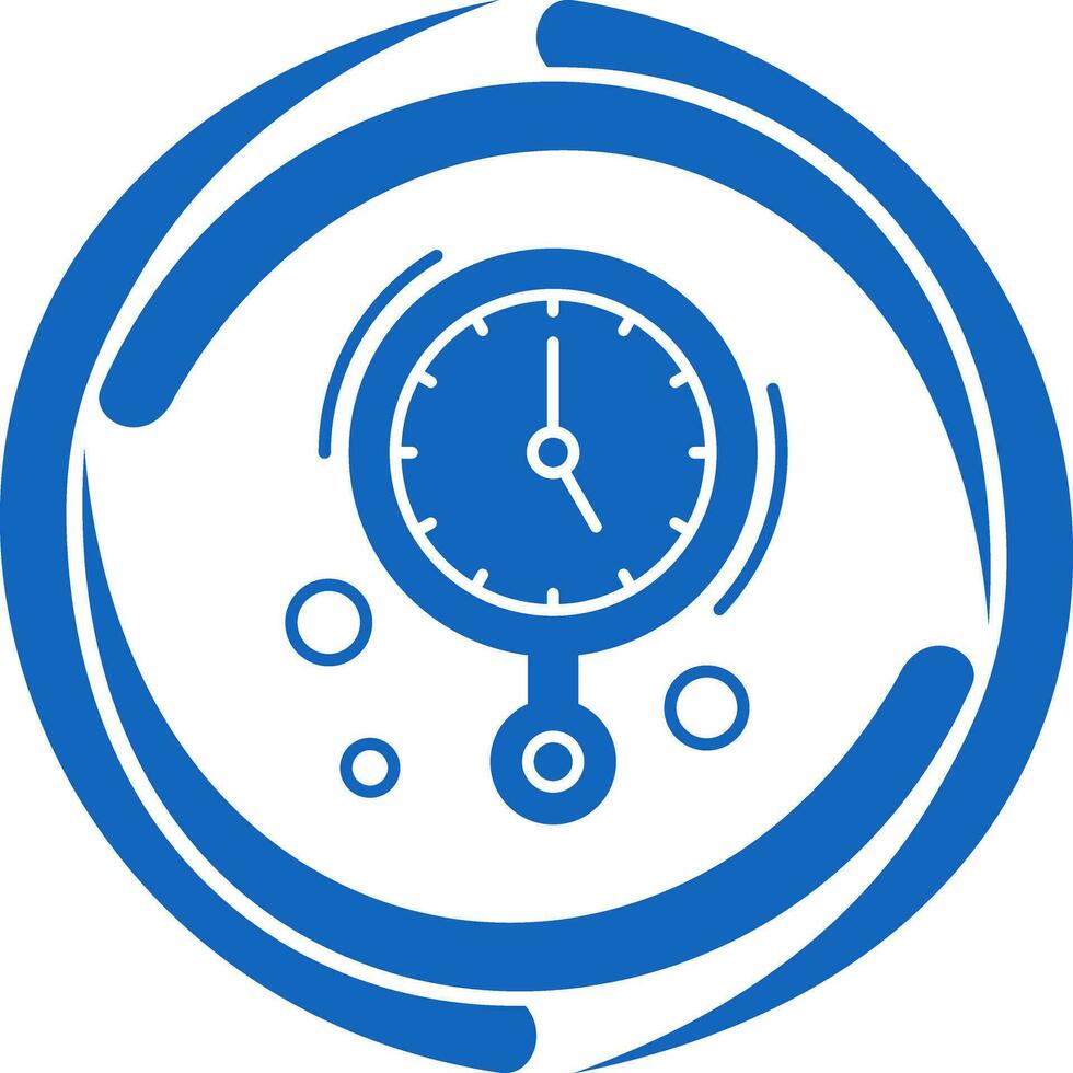 Wall Clock Vector Icon