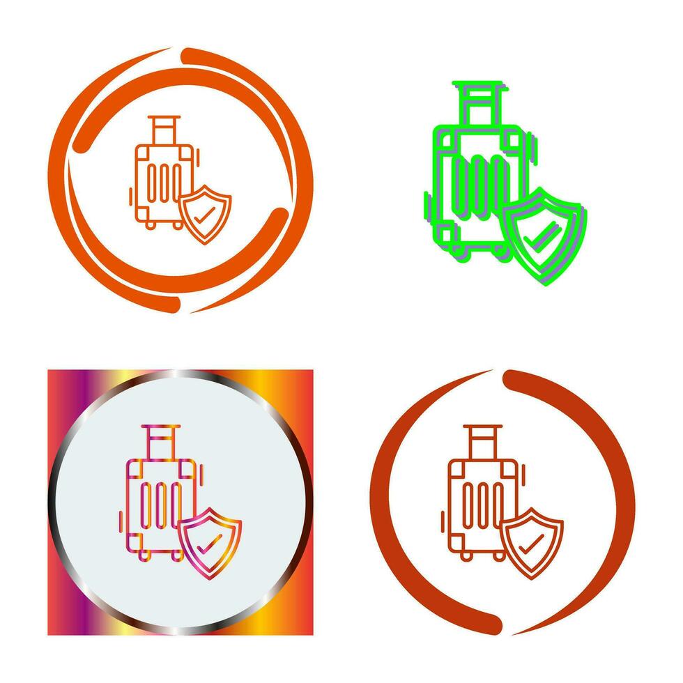 Travel Protection Vector Icon