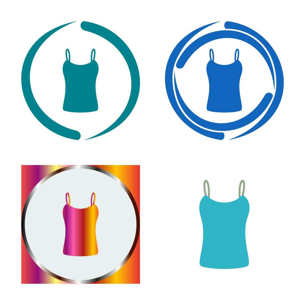 Ladies Vest Vector Icon